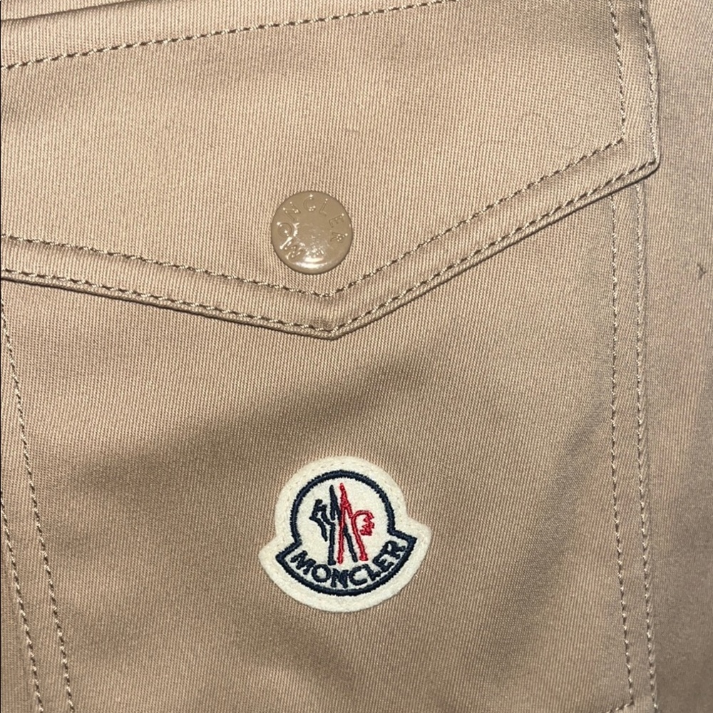 Moncler Tan Cargo Shorts Tailored Mid-Length NWT - Picture 9 of 10